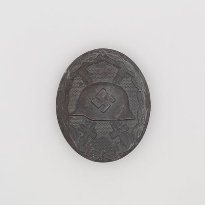 German WWII Silver Wound Badge, Maker Marked 107