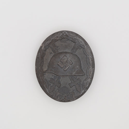 German WWII Silver Wound Badge, Maker Marked 107