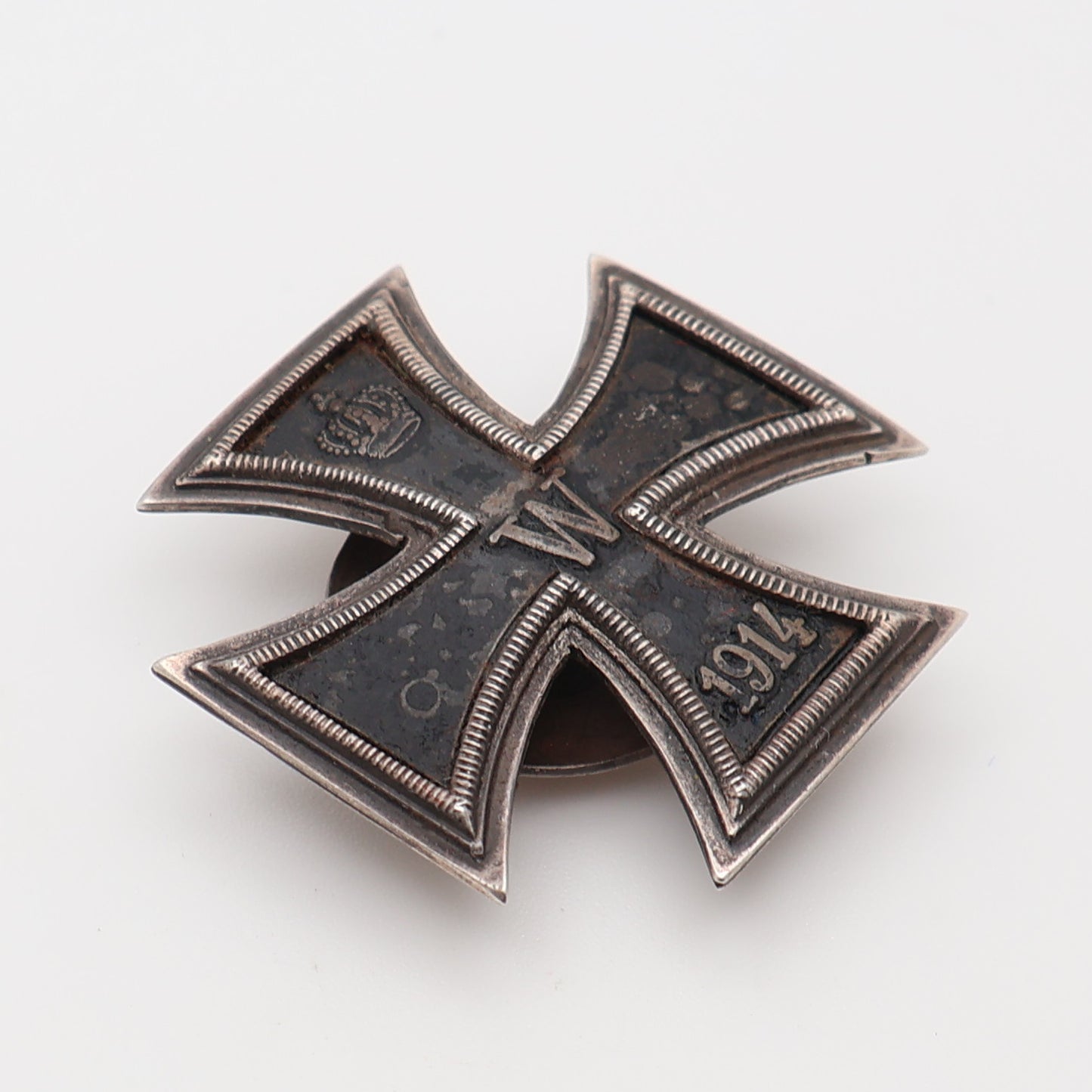 Germany Prussia 1914 EK1, Iron Cross I Class Prinzen Sized Screwback Hallmarked