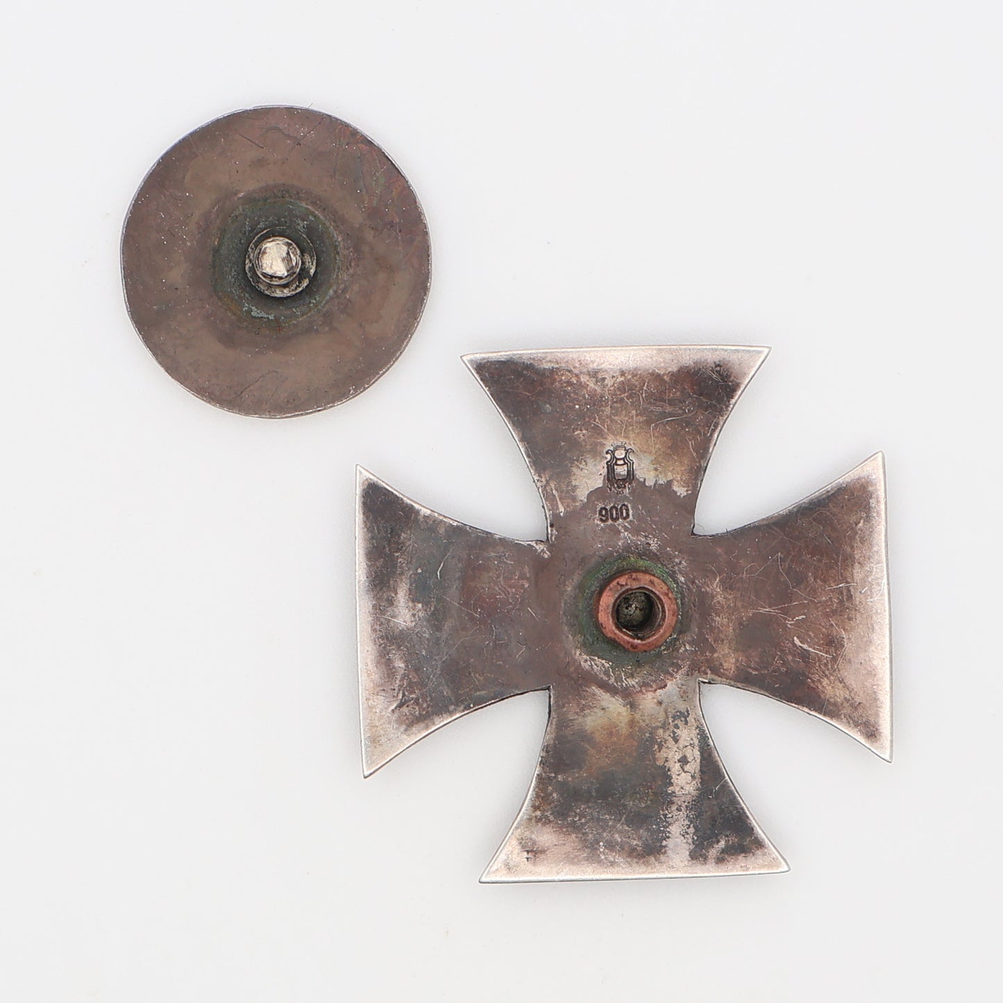 Germany Prussia 1914 EK1, Iron Cross I Class Prinzen Sized Screwback Hallmarked