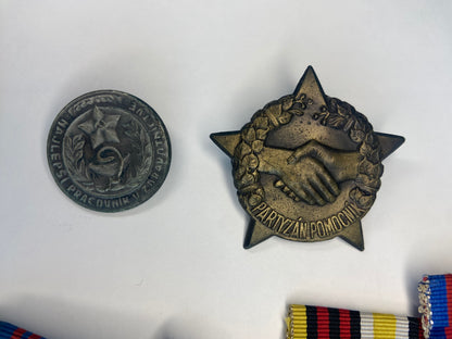 Group of Rare Czechoslovakian Socialist Medals