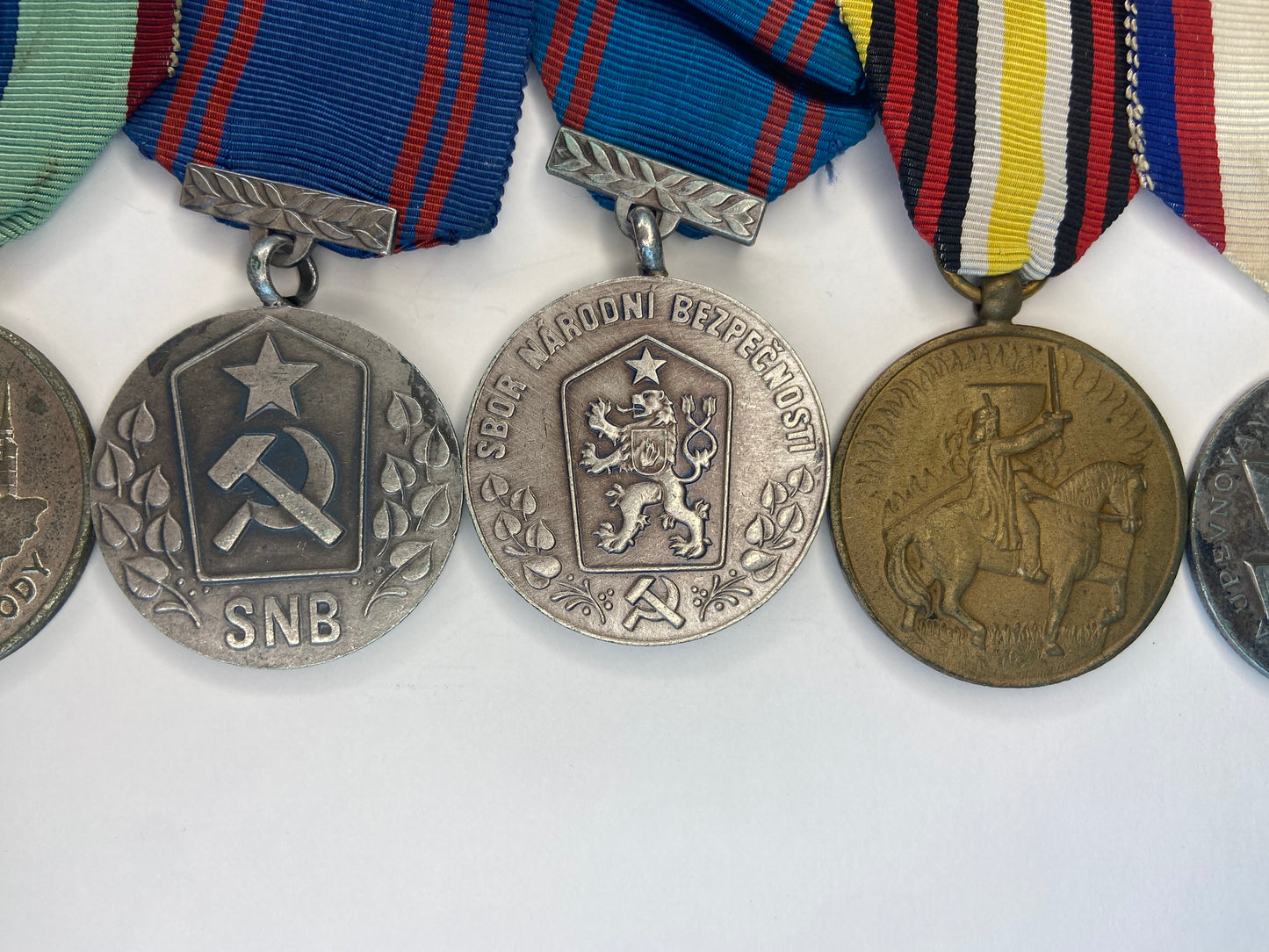 Group of Rare Czechoslovakian Socialist Medals