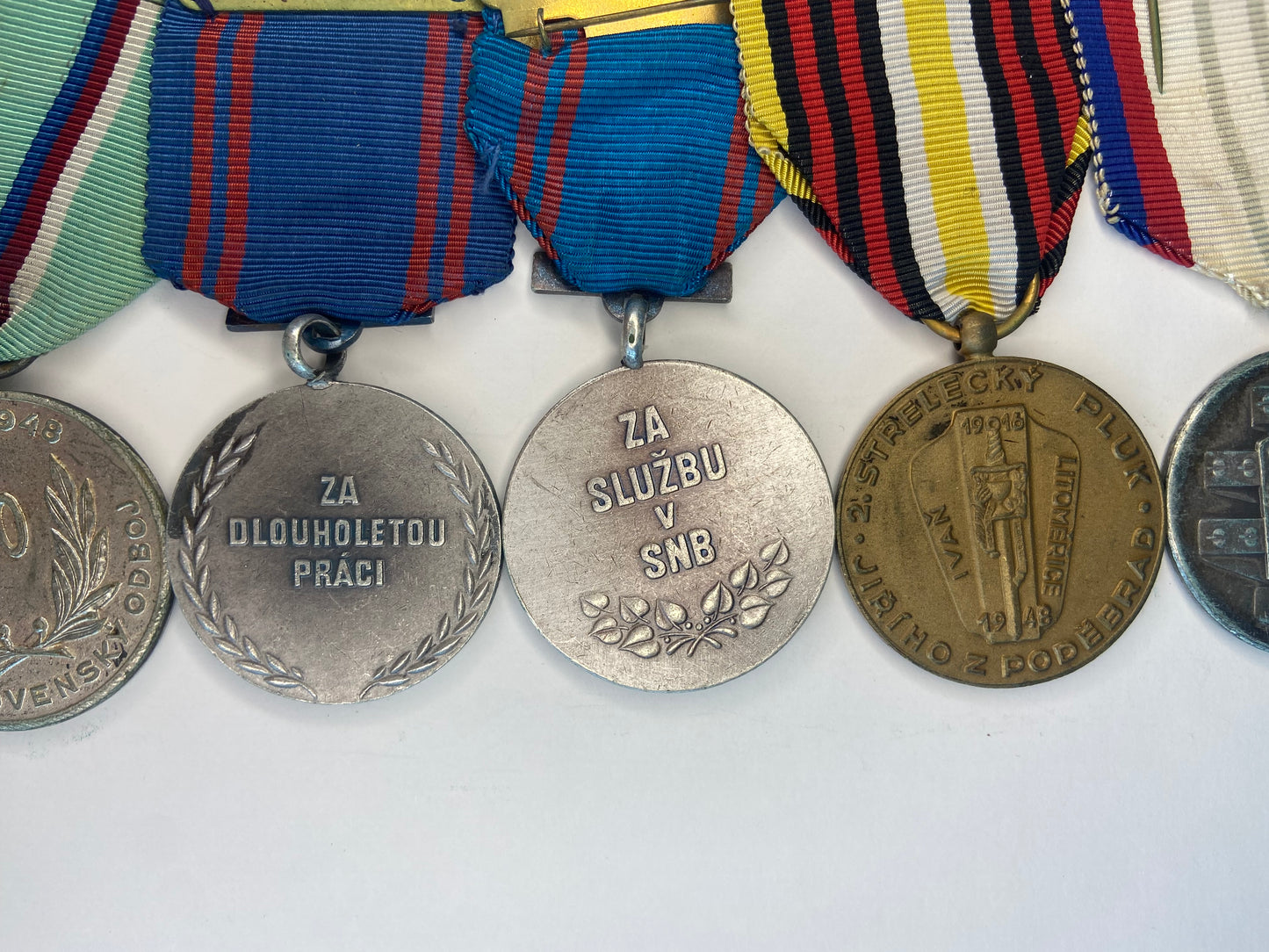 Group of Rare Czechoslovakian Socialist Medals