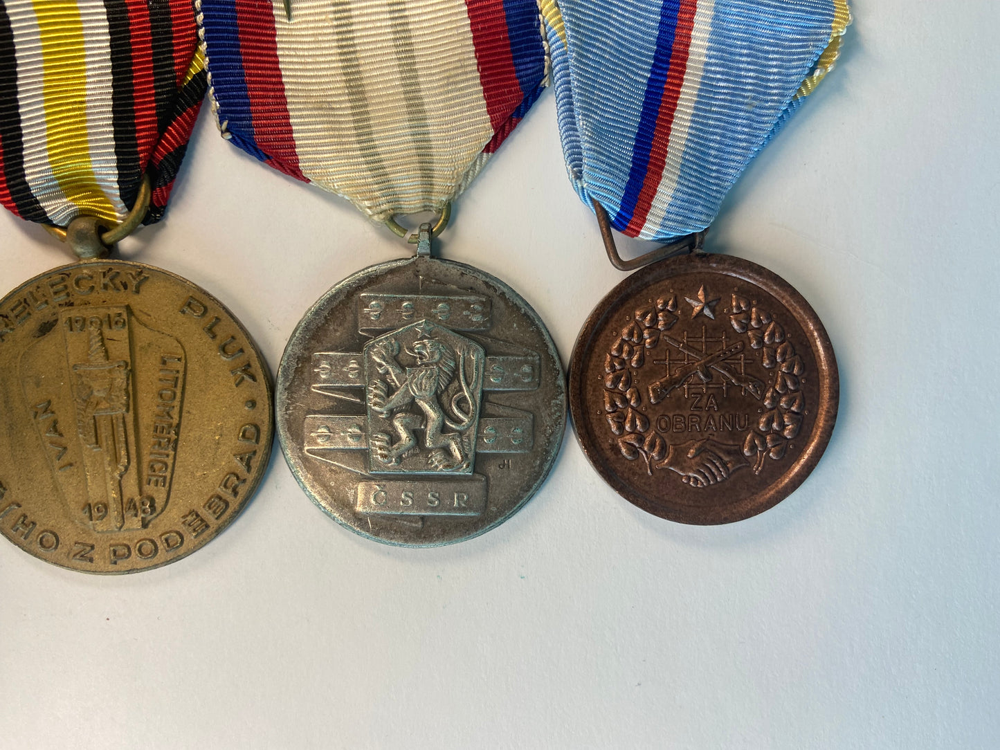 Group of Rare Czechoslovakian Socialist Medals