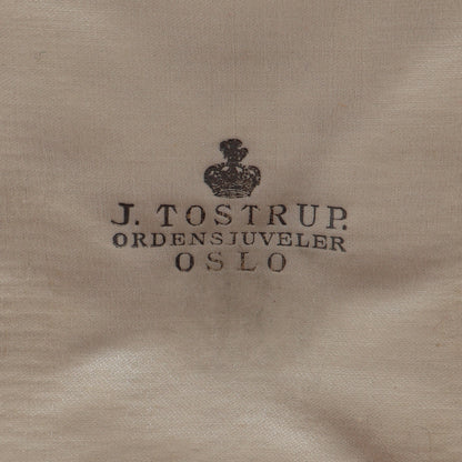 Norway Order of St. Olav Commander Breast Star in Original Case by Tostrup