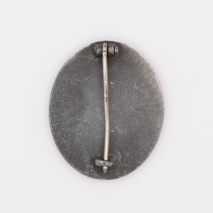 German WWII Silver Wound Badge, Maker Marked 4