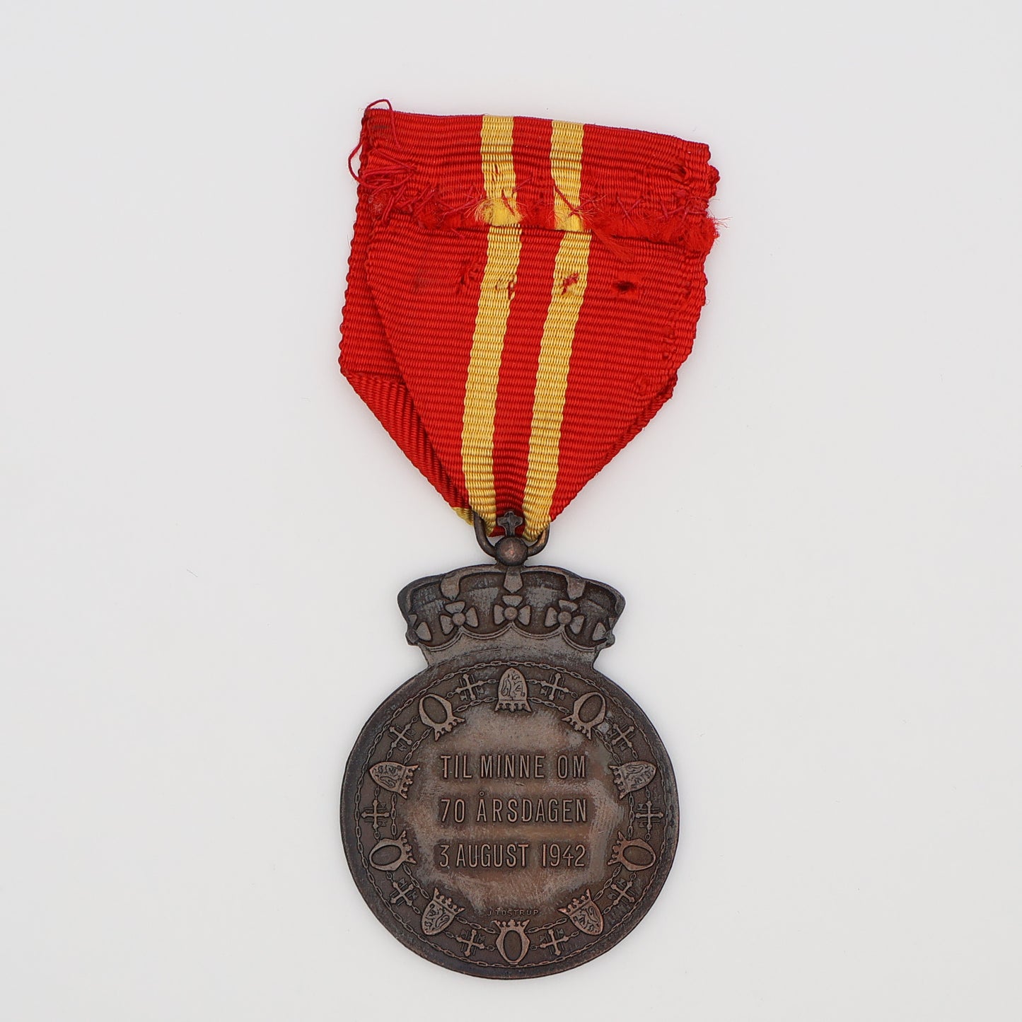 Norway Haakon VII's 70th Anniversary Medal 1942