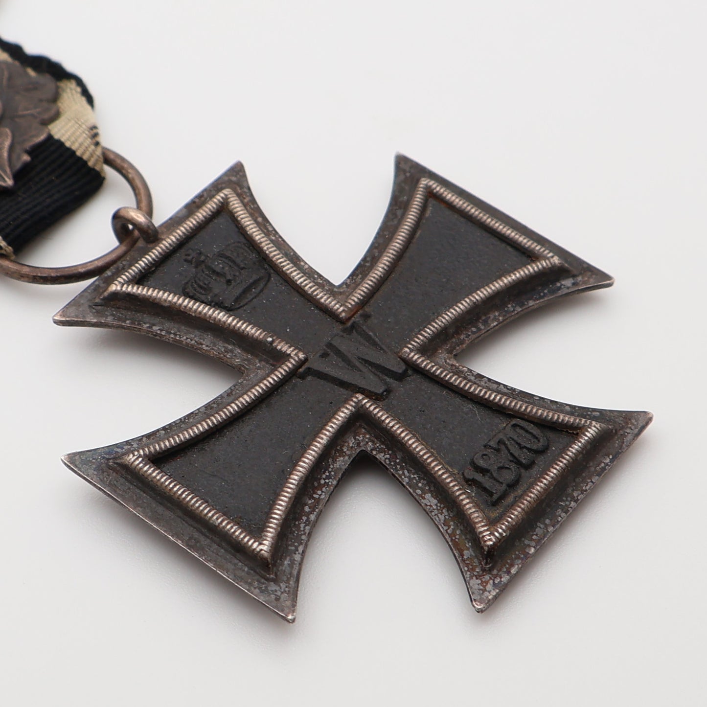 Germany Prussia 1870 EK2, Iron Cross II Class w/ Oak Leaves Clasp