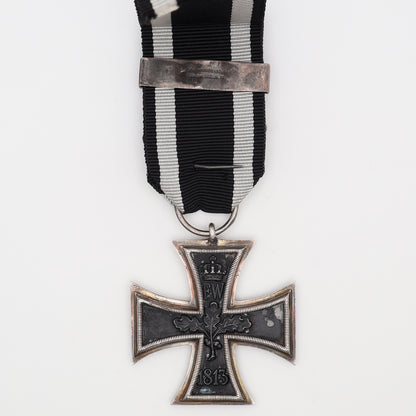 Germany Prussia 1870 EK2, Iron Cross II Class w/ Oak Leaves & 1914 Repeat Clasp