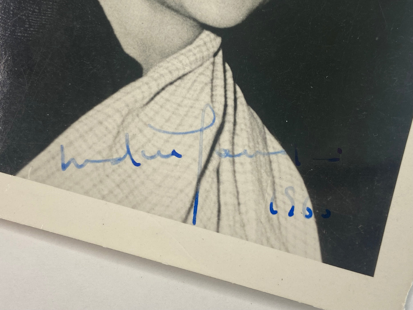 Photo signed by Prime Minister Indira Ghandi