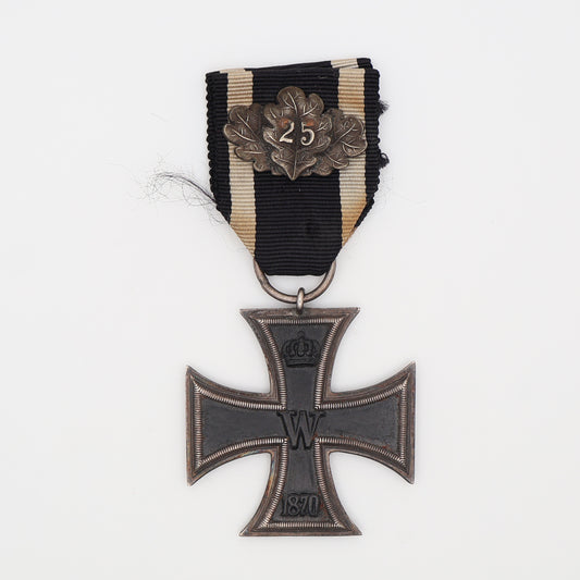 Germany Prussia 1870 EK2, Iron Cross II Class w/ Oak Leaves Clasp