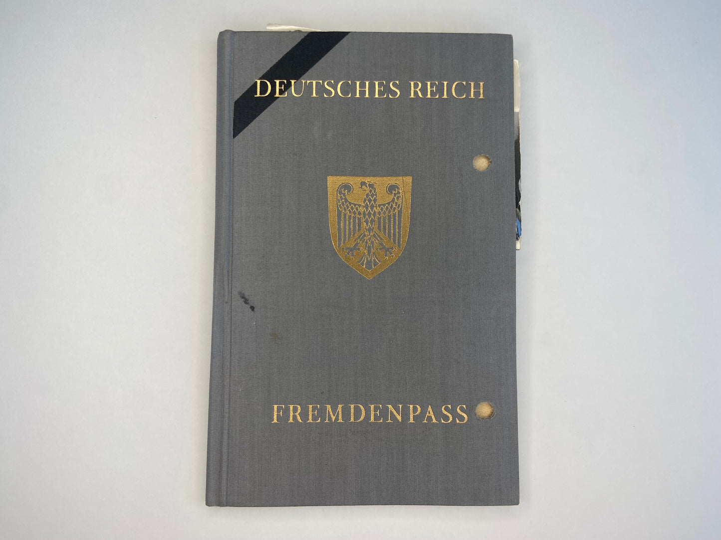 1933 German Imperial Passport for foreign citizens