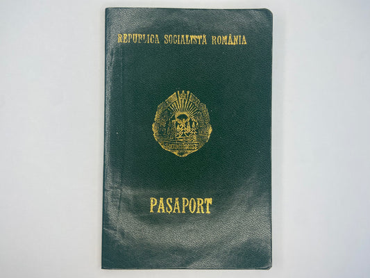 1991 Romanian Passport