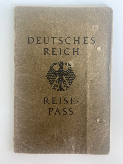 1936 German Imperial Passport