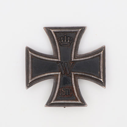 Germany Prussia 1870 EK1, Iron Cross I Class "JG u.S"