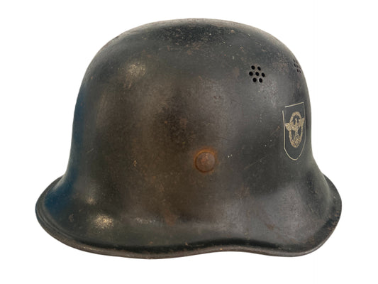 Nazi Germany WW2 Police Helmet