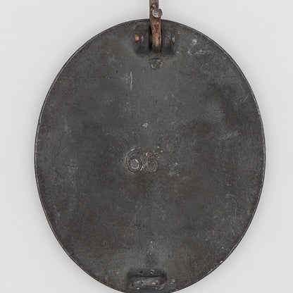 German WWII Silver Wound Badge, Maker Marked 65