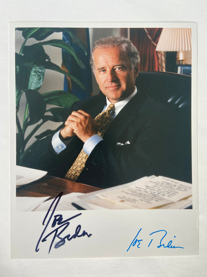 A Joe Biden Signed Photograph