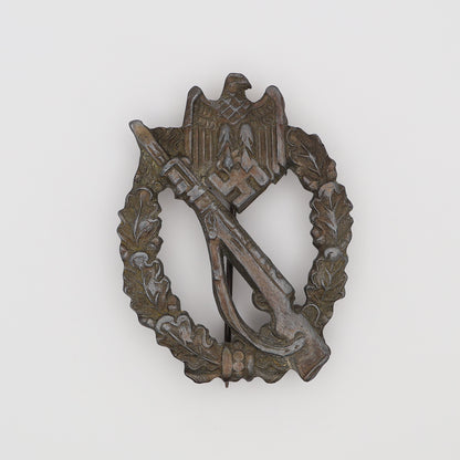 German WWII Bronze Infantry Assault Badge
