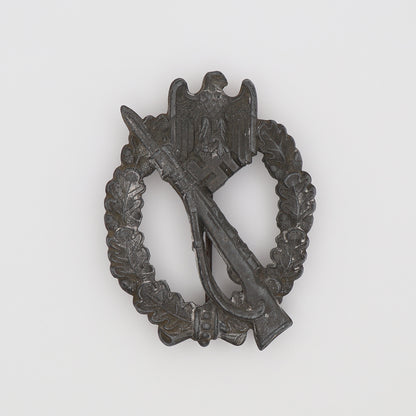 German WWII Silver Infantry Assault Badge, R. Souval