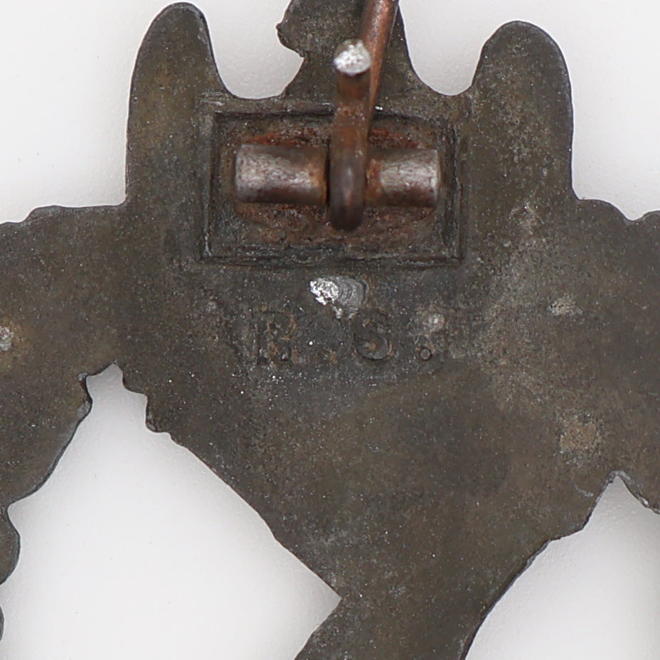 German WWII Silver Infantry Assault Badge, R. Souval