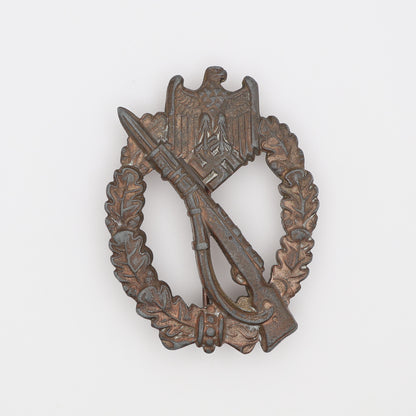 German WWII Bronze Infantry Assault Badge, L/51