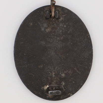 German WWII Silver Wound Badge, Maker Marked 30