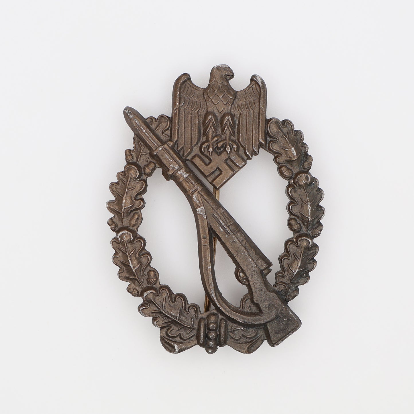 German WWII Bronze Infantry Assault Badge, FLL