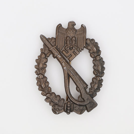 German WWII Bronze Infantry Assault Badge, FLL