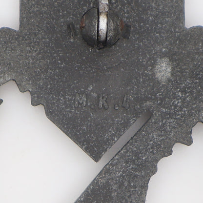 German WWII Silver Infantry Assault Badge, M.K.4.