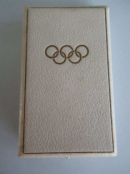 GERMANY III REICH OLYMPIC MEDAL. BOXED.RR!