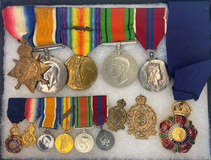 Great Britain Group of medals and documents awarded to Lieutenant-Colonel Robert Beresford Seymour Sewell