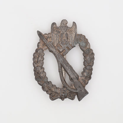 German WWII Silver Infantry Assault Badge, R. Souval