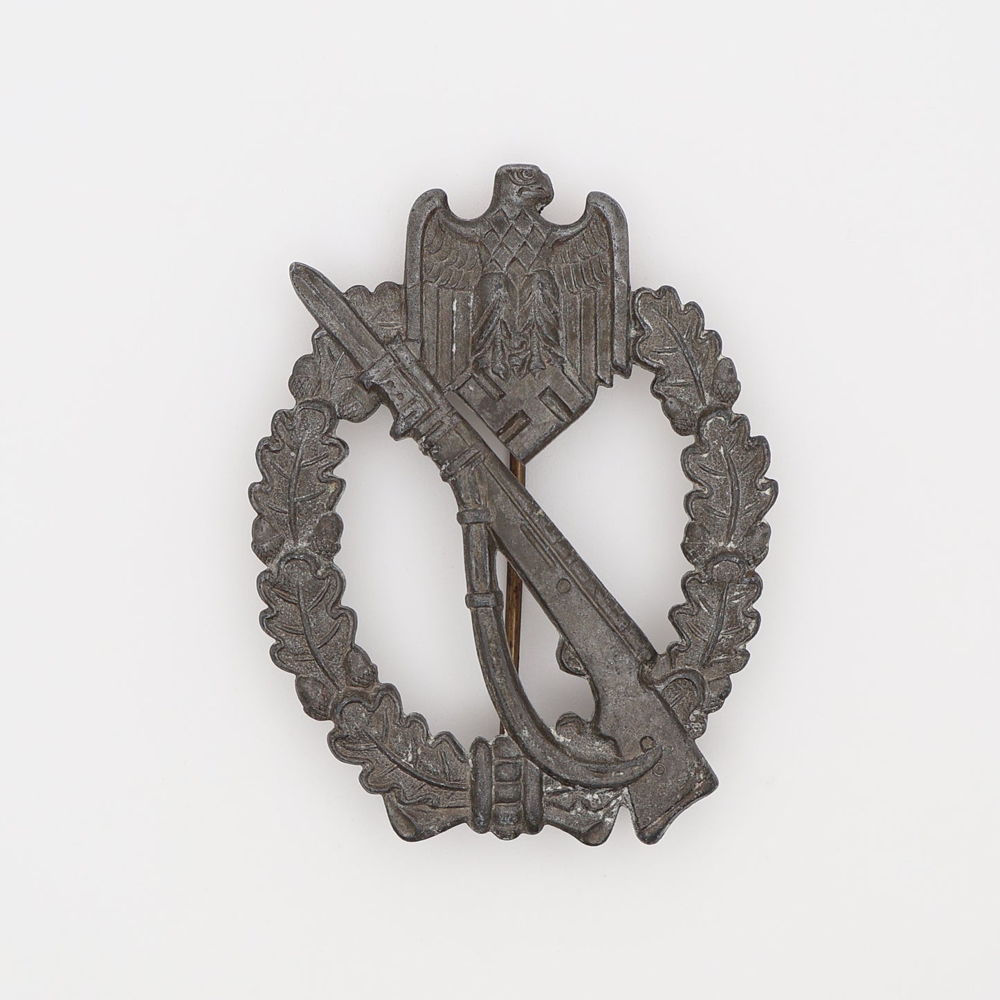 German WWII Silver Infantry Assault Badge, F//Z