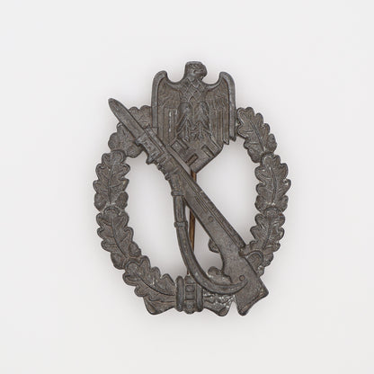 German WWII Silver Infantry Assault Badge, F//Z