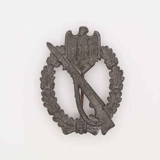 German WWII Silver Infantry Assault Badge, F//Z