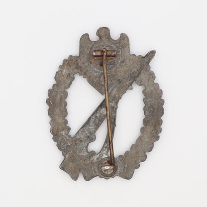 German WWII Silver Infantry Assault Badge, F//Z
