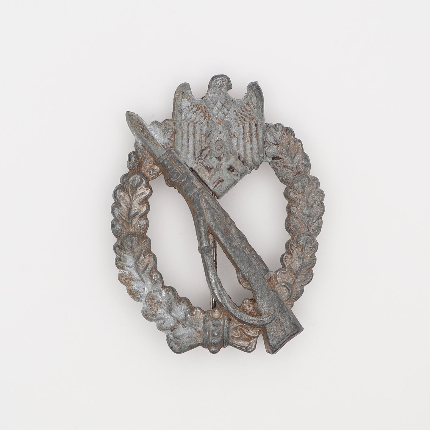 German WWII Silver Infantry Assault Badge, W.H.