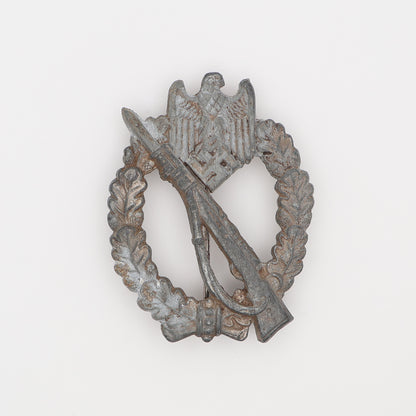 German WWII Silver Infantry Assault Badge, W.H.