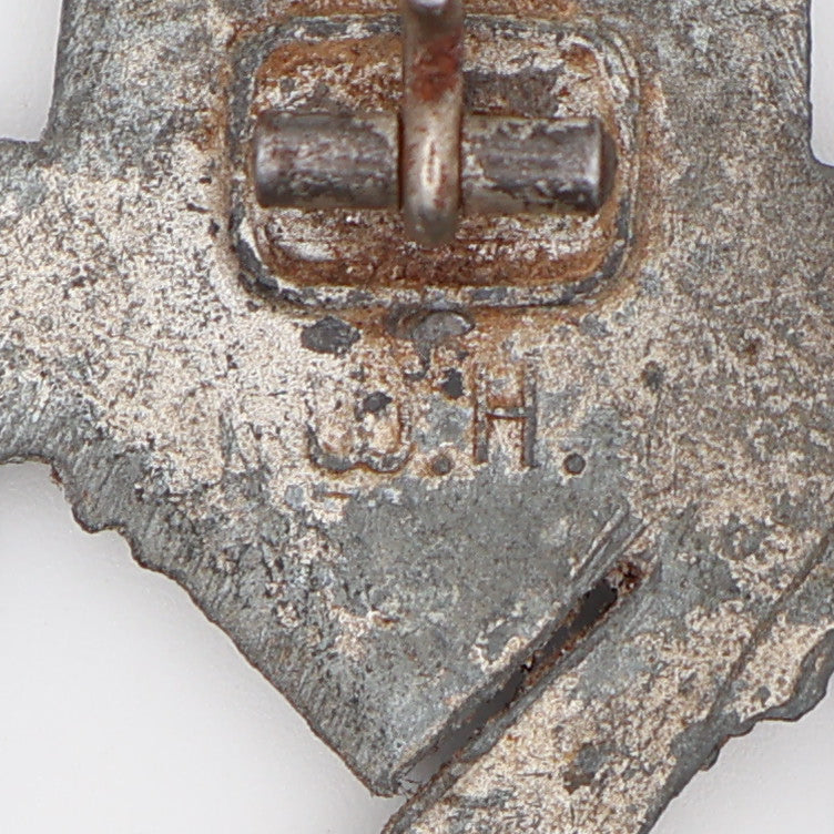 German WWII Silver Infantry Assault Badge, W.H.