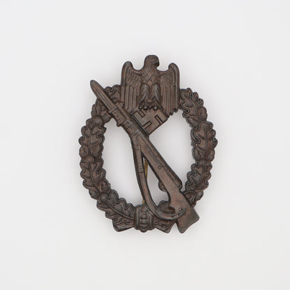 German WWII Bronze Infantry Assault Badge, R.S.S