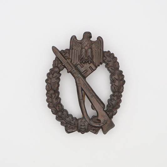 German WWII Bronze Infantry Assault Badge, R.S.S