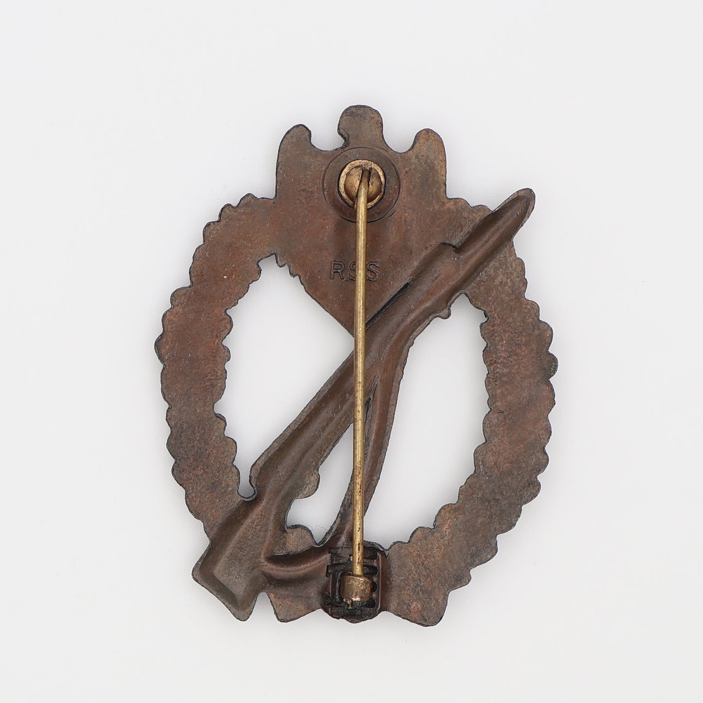 German WWII Bronze Infantry Assault Badge, R.S.S