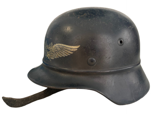 Nazi Germany WW2 Luftschutz Helmet