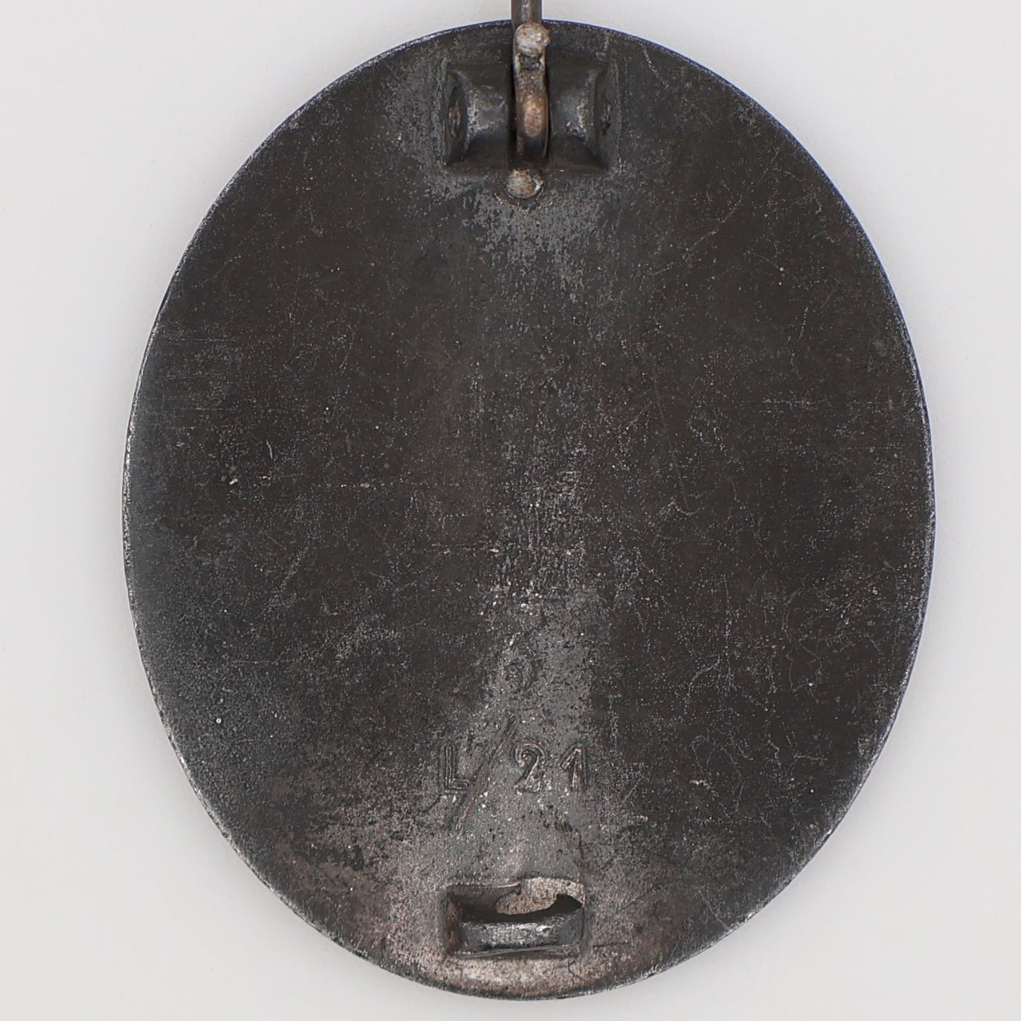 German WWII Silver Wound Badge, Maker Marked L/21