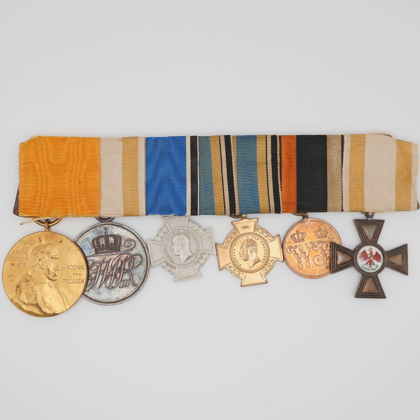 Germany Prussia Imperial Medal Bar with Red Eagle