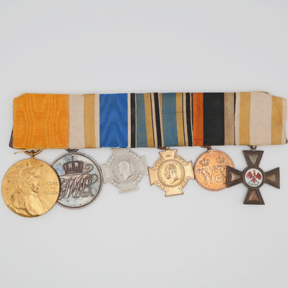 Germany Prussia Imperial Medal Bar with Red Eagle