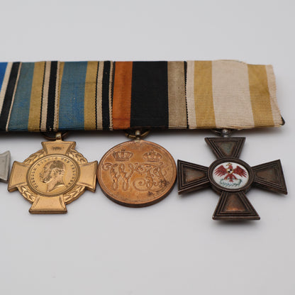 Germany Prussia Imperial Medal Bar with Red Eagle