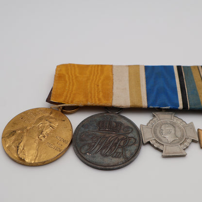 Germany Prussia Imperial Medal Bar with Red Eagle
