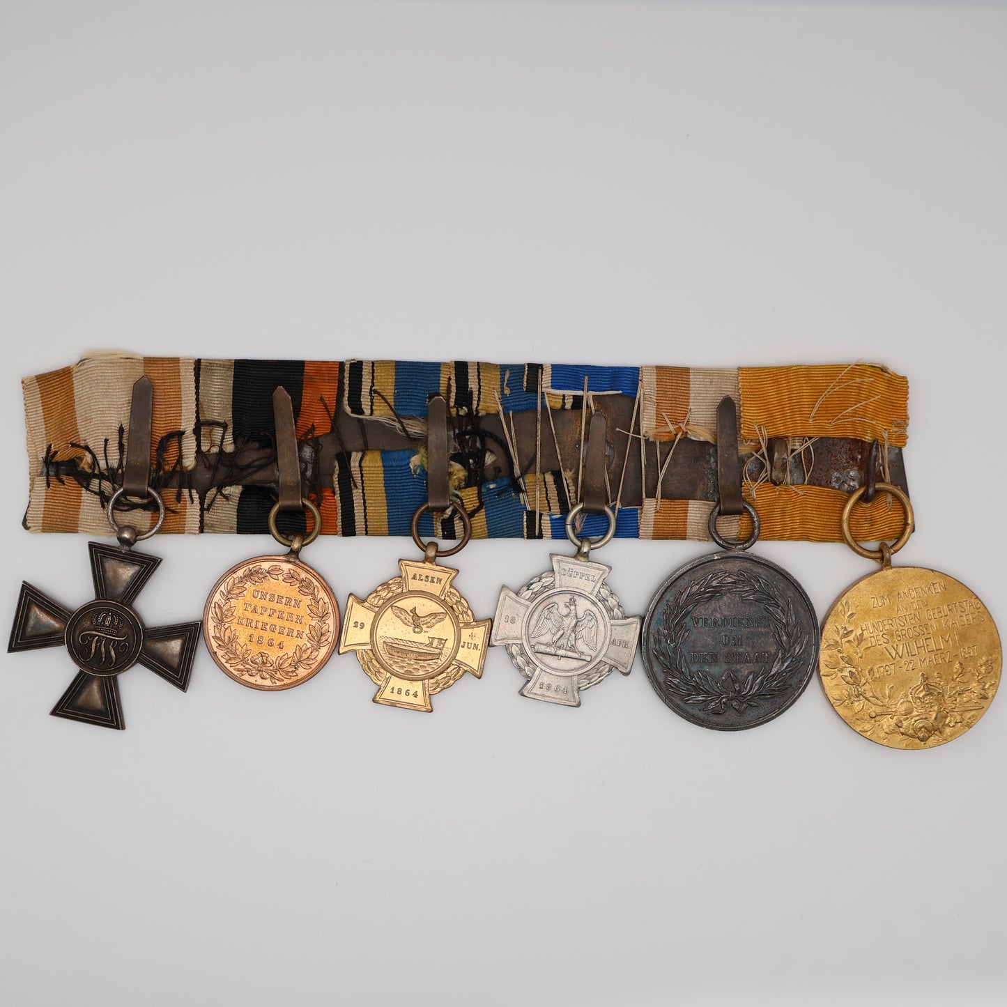 Germany Prussia Imperial Medal Bar with Red Eagle